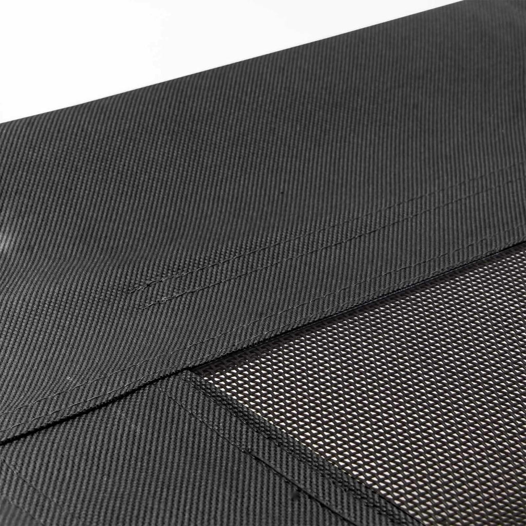 Cuccia da campeggio per cani da esterno rialzata 92 cm tessuto Oxford nero 25 kg max. 16_0002720