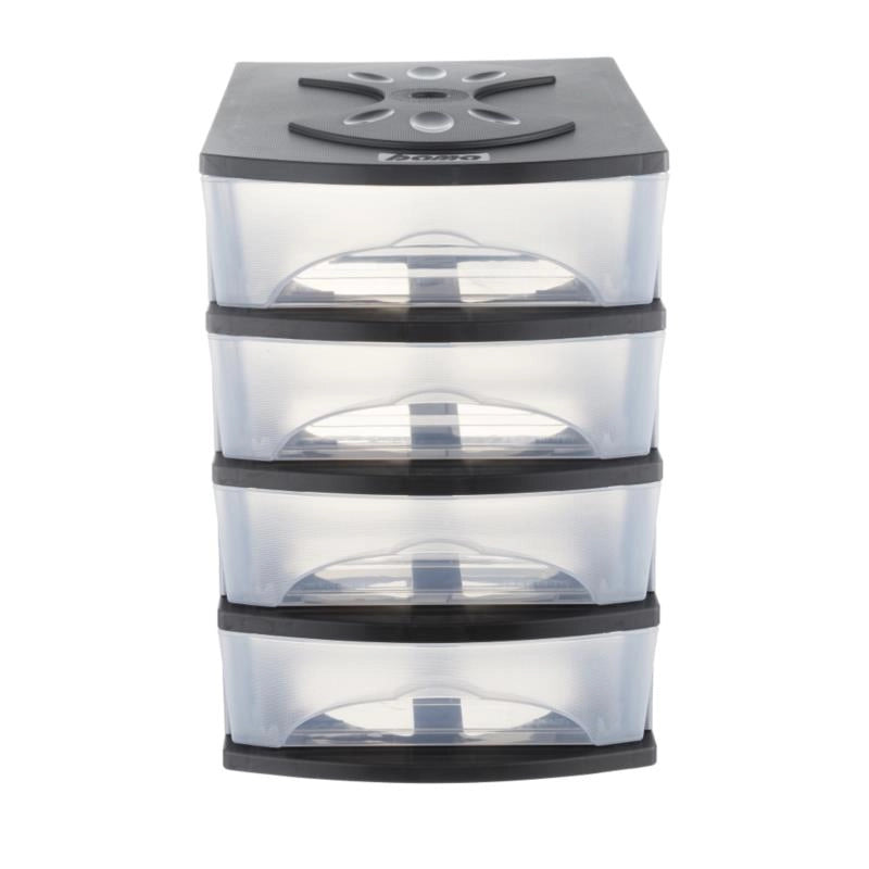 CASSETTIERA MEDYA BOX 4 26X35XH39CM ANTRACITE
