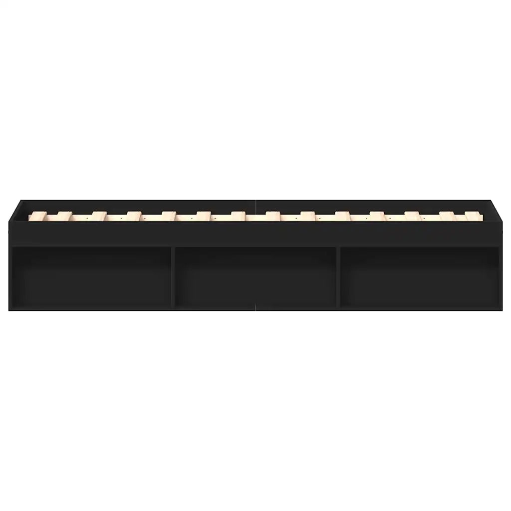 Giroletto-Struttura Letto Nero 90x190 cm