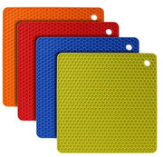 Set di 4 piedini per cucina in design a ragnatela - Resistente al calore e antiscivolo