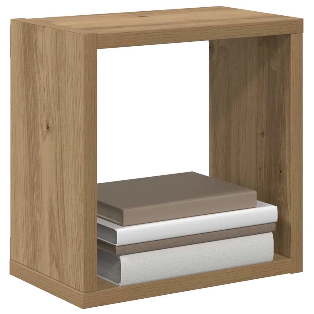 Scaffali da parete 2 pcs Rovere artigianale Legno multistrato 875178