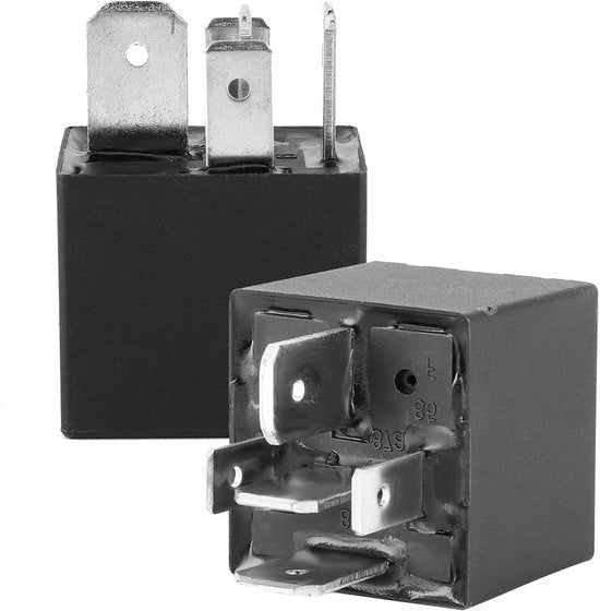 Relè Solenoide Interruttore 2 Pezzi 5Pole - 12V 80A Universale per ATV UTV Truck Bagagliaio Van.