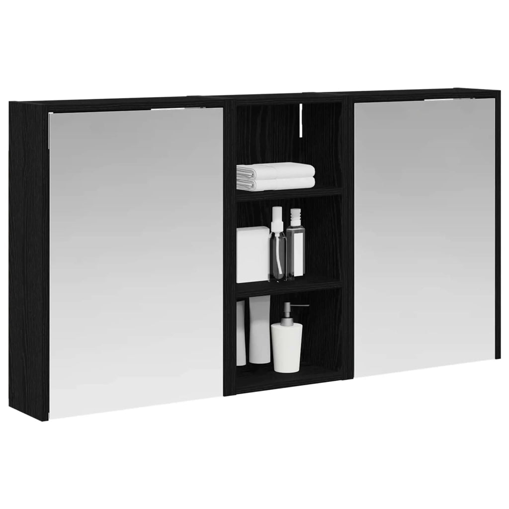Set di Armadi da Bagno 3 pcs 116 x 16 x 62,5 cm
