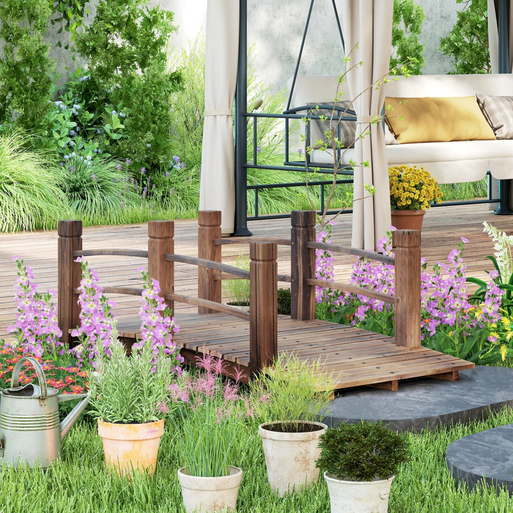 Ponticello da Giardino ¨C zephmum ¨C Legno di Pino 152.5x67x48 cm