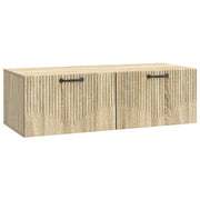 Mobile Porta TV da Muro-Credenza per TV sospesa Rovere Sonoma 98 x 41 x 30 cm 378605