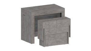 Set 2 Panche Allungabili 66/290x25x45 cm Pratika Singola A e B Bronx