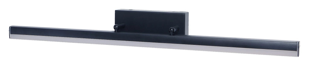 Applique bagno specchio LED 18W nero opaco Evan Rabalux