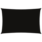 Parasole a vela | Telo Ombra | Vela da ombra Oxford Rettangolare 5x8 m Nero