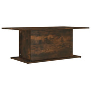Tavolino da salotto | Tavolino da caff¨¨ | Tavolino da Soggiorno Rovere Fumo 102x55,5x40 cm in Truciolato