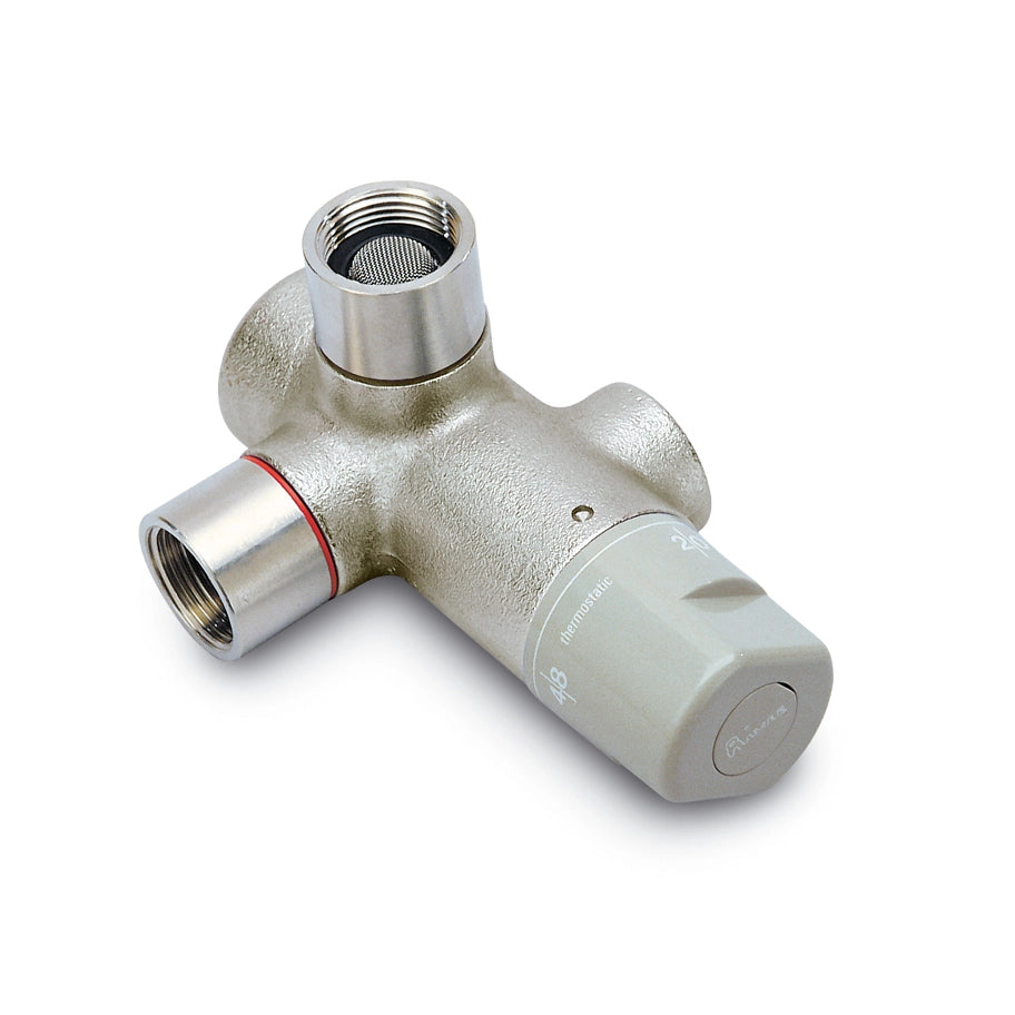 MISCELATORE TERMOSTATICO ANTISCOTTATURA  MINICASTOR 3/4- 3/4- RIVER- pezzi 1