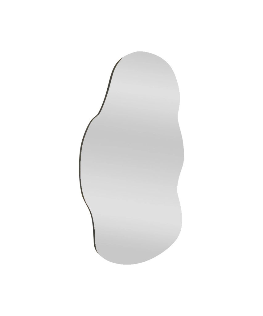 Specchio in legno "Baby" - 40 x 72 cm - Nero