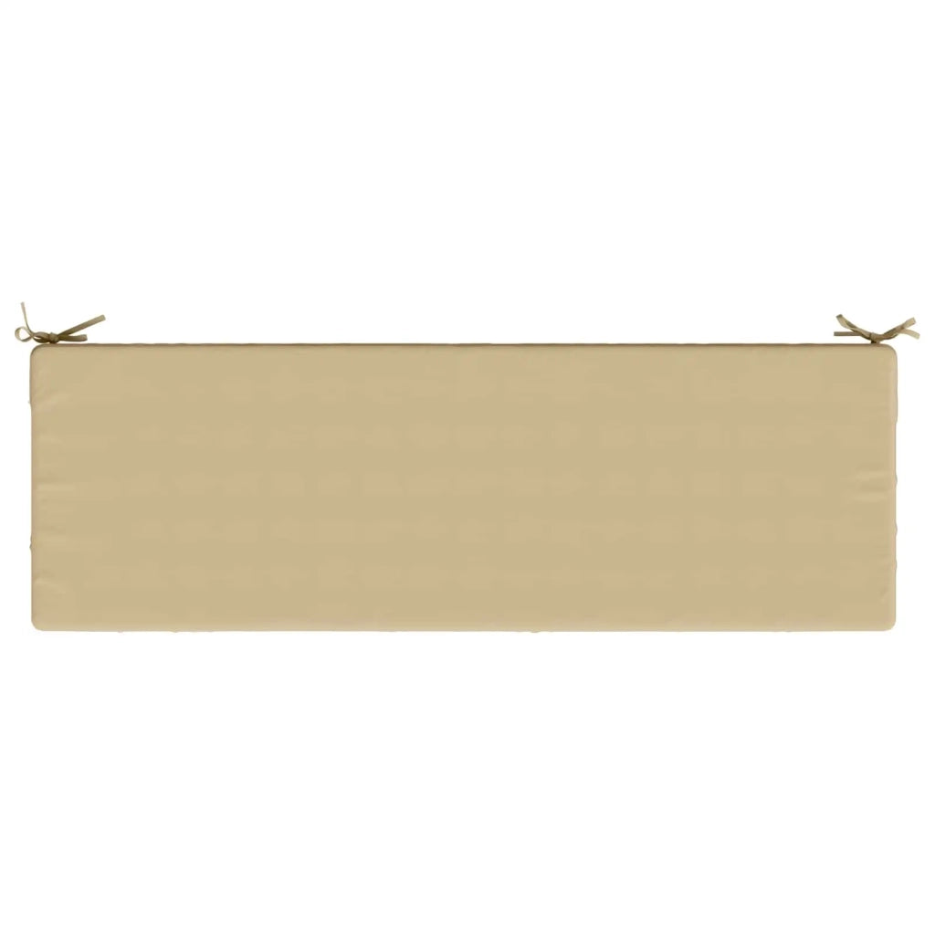 Cuscini per Panchina a 2 Pezzi SOEST 2 pz 100% Poliestere Beige 950267