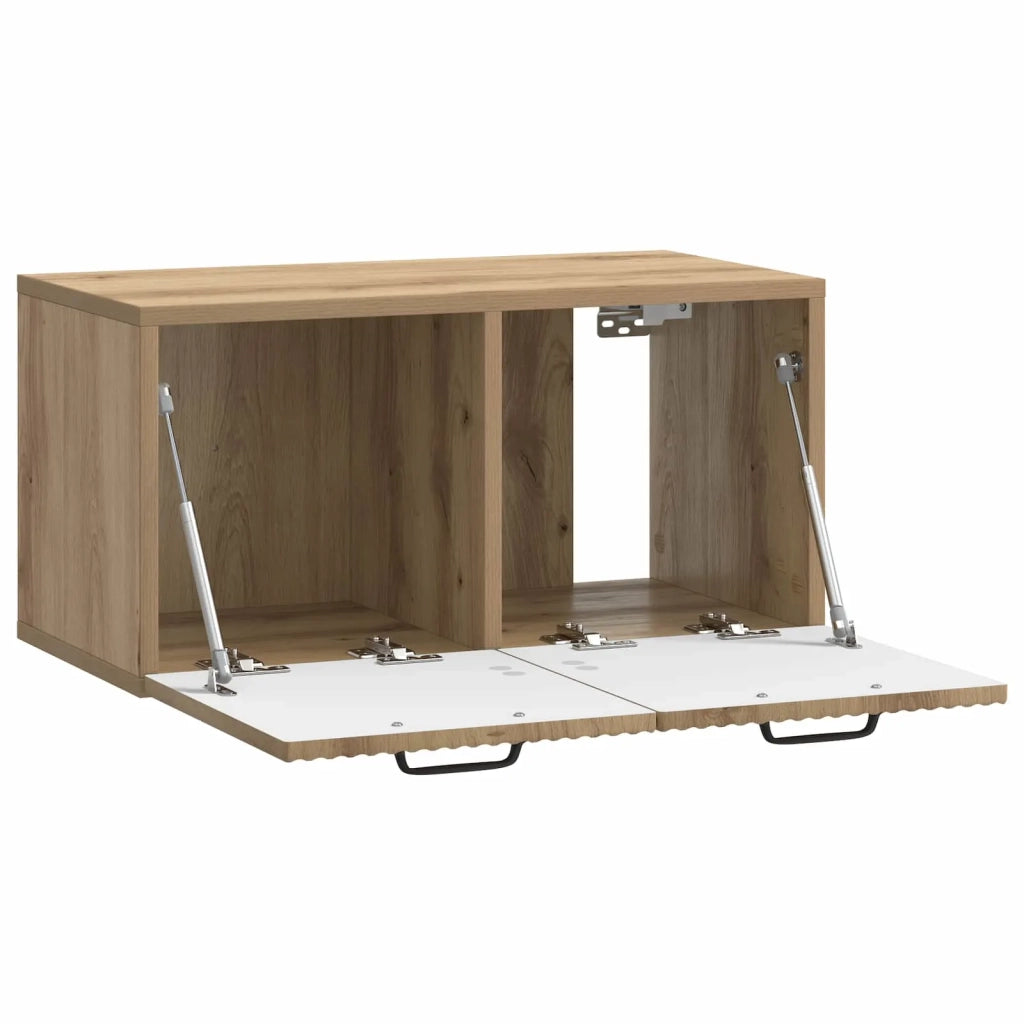 Mobile Porta TV da Muro 59,5 x 31 x 30 cm Rovere Artigianale 899054