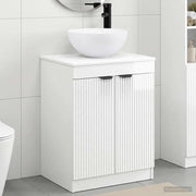Set di mobili per il bagno Bianco Lucido Legno ingegnerizzato 3404208