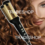 Trade Shop - Piastra Per Capelli Ricci Boccoli Mossi Ondulati Onde Naturali Automatica 200° -