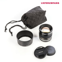 MF 85mm F1.4 MK2 Obiettivo Canon EF per ritratti con messa a fuoco manuale per full frame e APS-C , di seconda generazione per Canon EOS 7D Mark II, EOS 5D Mark IV, EOS 90D, EOS 6D