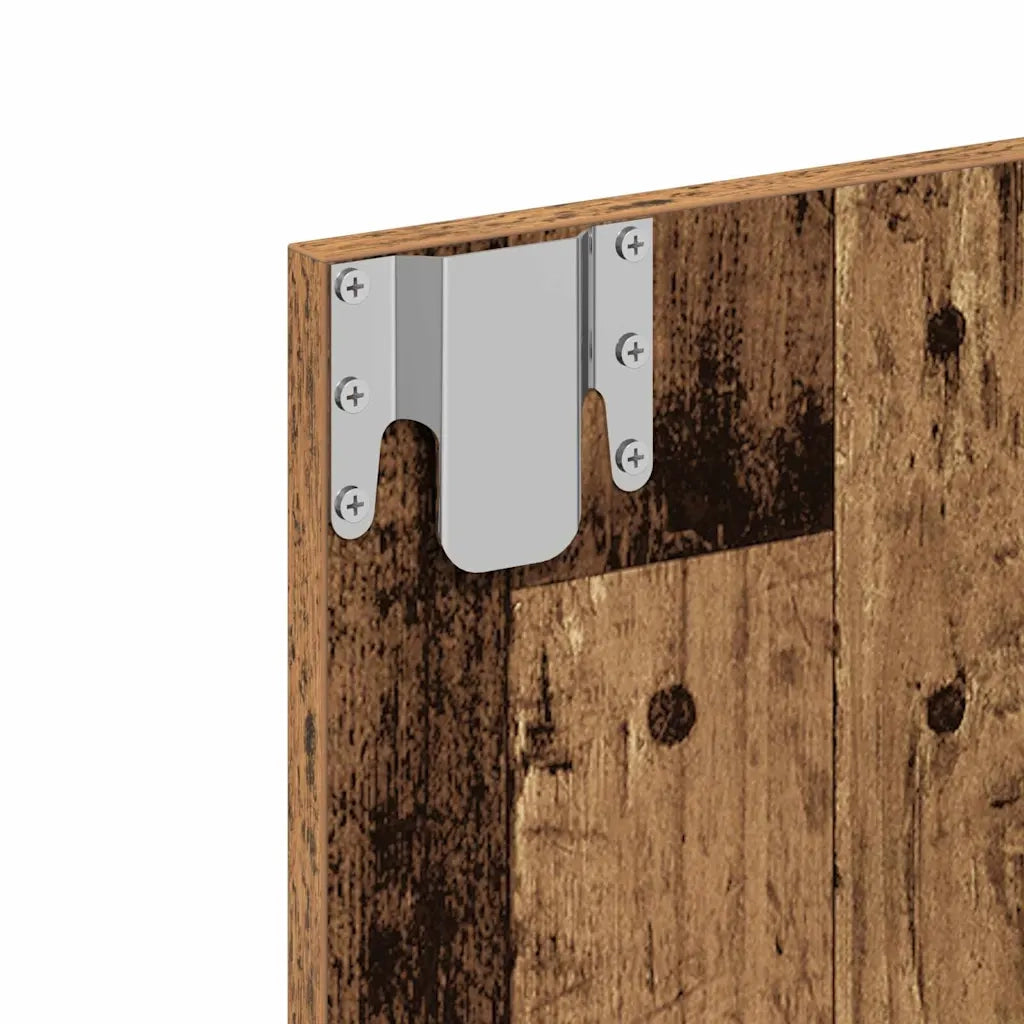 Mobiletto per specchio Legno vecchio 60 x 31,5 x 62 cm 873880