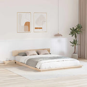 Struttura del letto Marrone 150 x 200 cm legno 872395