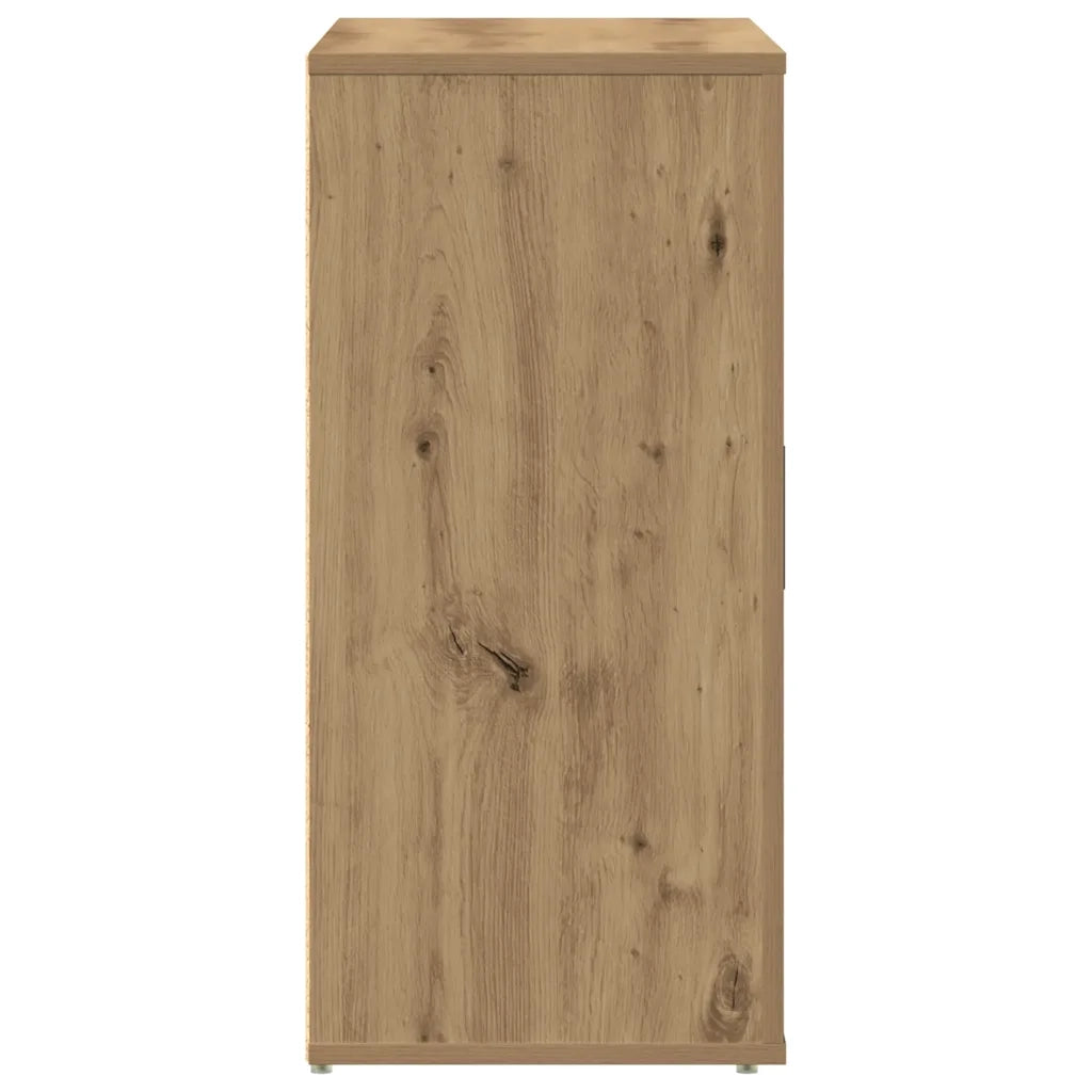 Credenza Rovere Artigianale 80x33x70 cm in Truciolato 857074