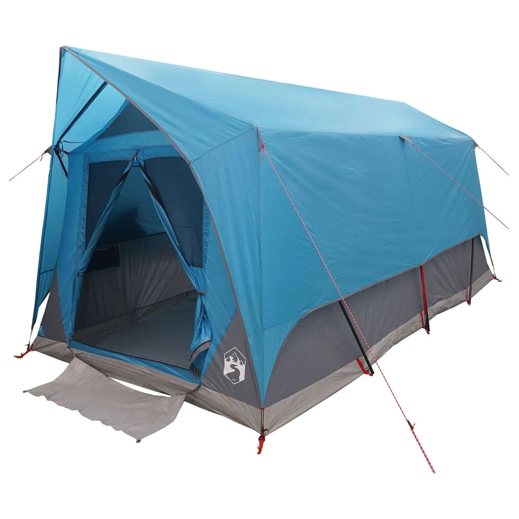 Tenda a tunnel con tetto Blu 8 persone Poliestere e Acciaio 42028658