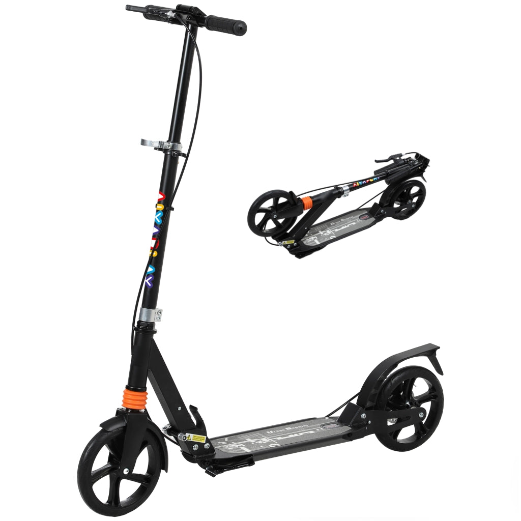 Trottinette per bambini ¨C zephmum ¨C Nero, 94x36x88-103 cm