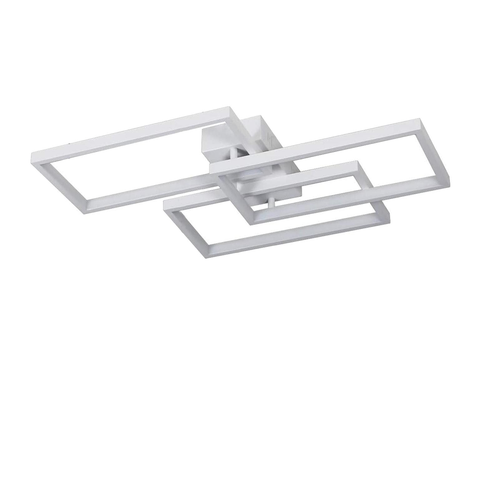 ZMH Lampada da soffitto plafoniera LED dimmerabile 63W telecomando per soggiorno