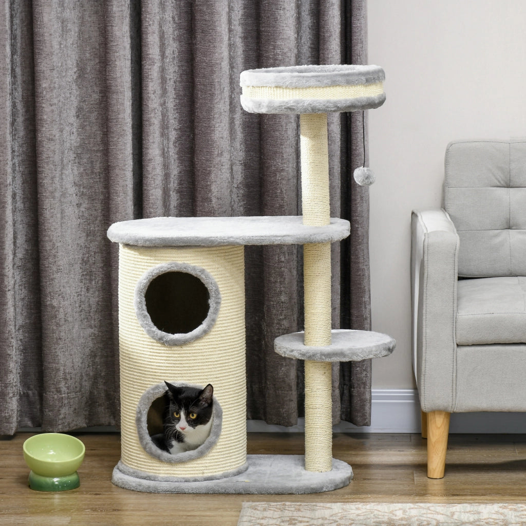 Tiragraffi per Gatti ¨C Zephmum ¨C Grigio 59x35x100