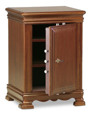 Cassaforte A Mobile Rivestita In Legno Serie Chiave Doppia Mappa Technomax 730x535x445mm