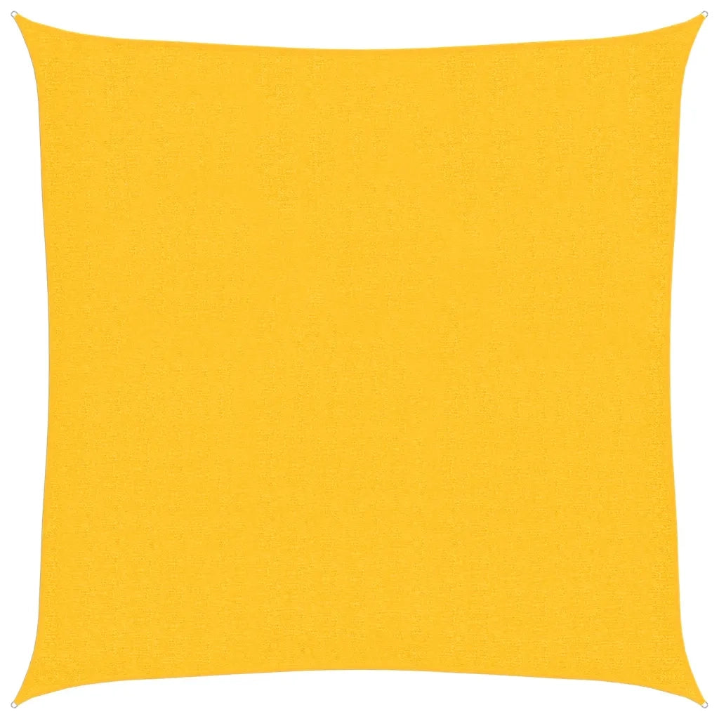Vela Parasole 160 g/m² Gialla 3x3 m in HDPE 311549