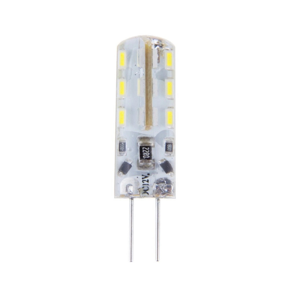 Trade Shop - 5pcs Pezzi Dc12v 3014 Smd G4 Lampadina A Led Luminosa 3w Bianco Caldo Freddo -