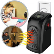 Trade Shop - Stufa Elettrica Portatile A Basso Consumo 350w Gradi Regolabili Per Casa Ufficio -