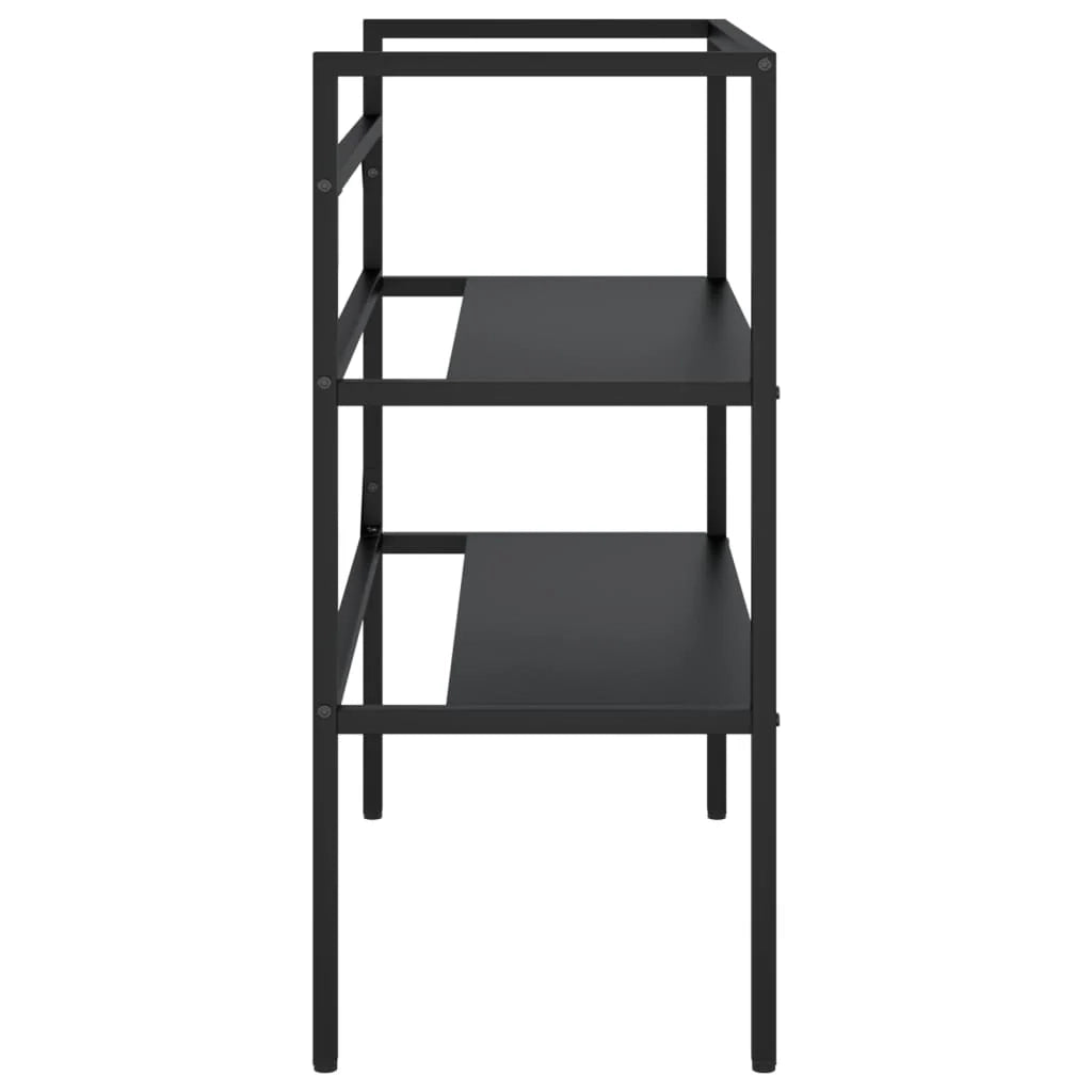 Telaio per lavabo da bagno 79 x 38 x 83 cm ferro nero 02_0006767