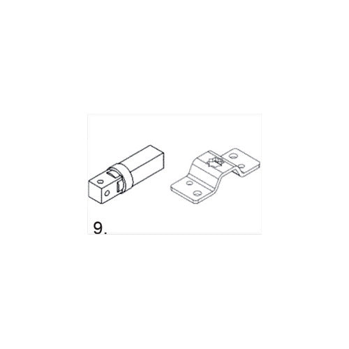 KIT SUPPORTO + PERNO QUADRO NORTON AUTOMAZIONE AUTOMATISMI ORIGINALE GARANZIA
