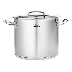 Fissler 084-118-28-000-0 Original-Profi Collection Pentola alta in acciaio inox 14 L 28 cm adatta a tutti i piani cottura inclusa induzione colore Argento