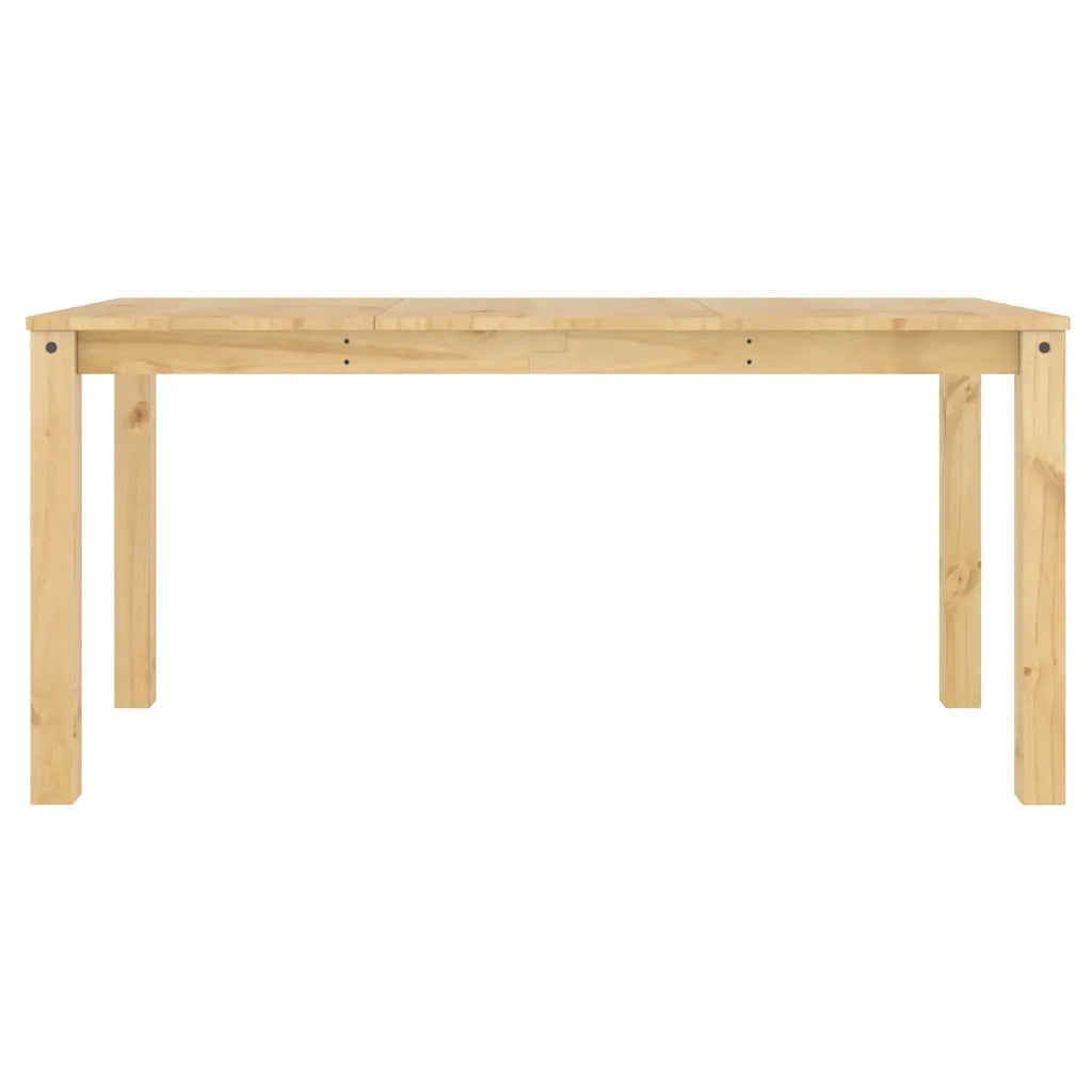 Tavolo da Pranzo Panama 160x80x75 cm in Legno Massello di Pino