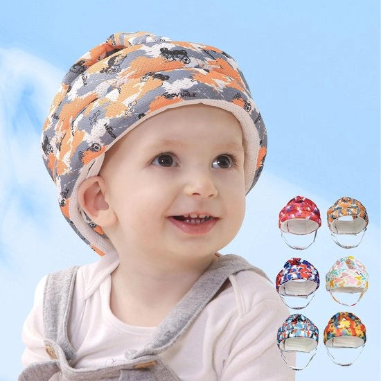 Helm per bambino, protezione per la testa del bambino, 360 gradi anti-urto, protezione per la testa del bambino, modello per bambini da 0,5 a 3 anni.