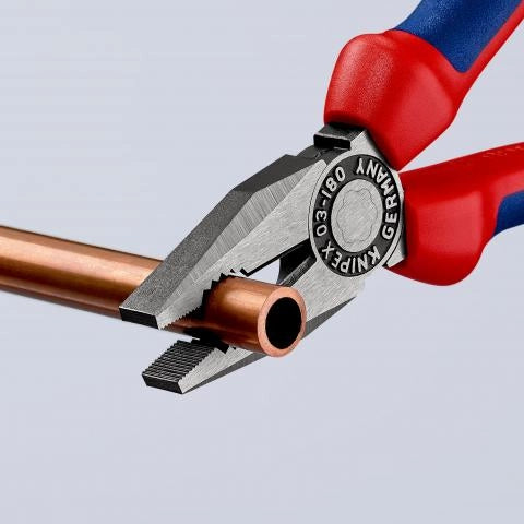 PINZA UNIVERSALE 200 mm RIVESTITA IN MATERIALE BICOMPONENTE - KNIPEX 0302200