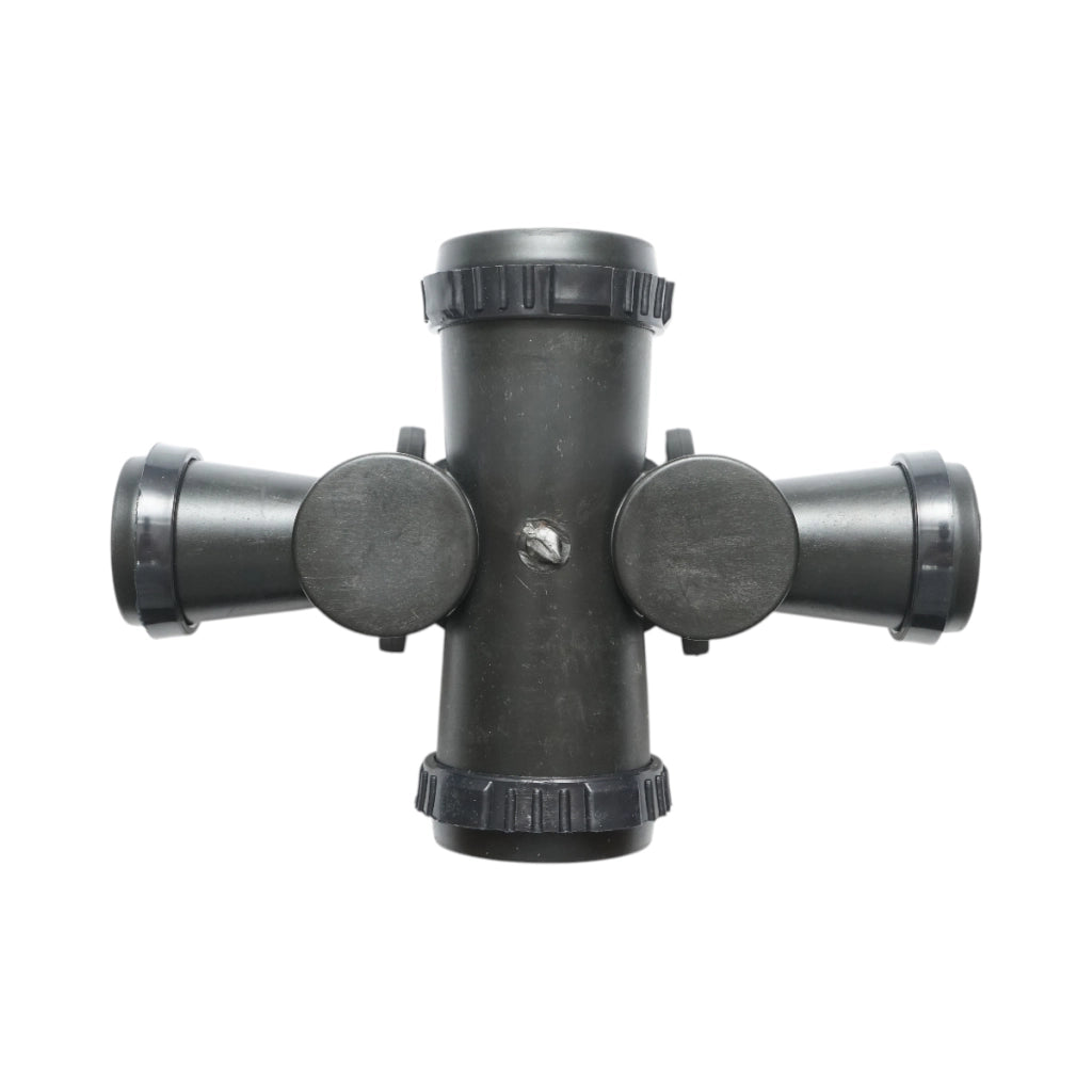 Valvola di distribuzione a croce 50x45mm per impianti di irrigazione