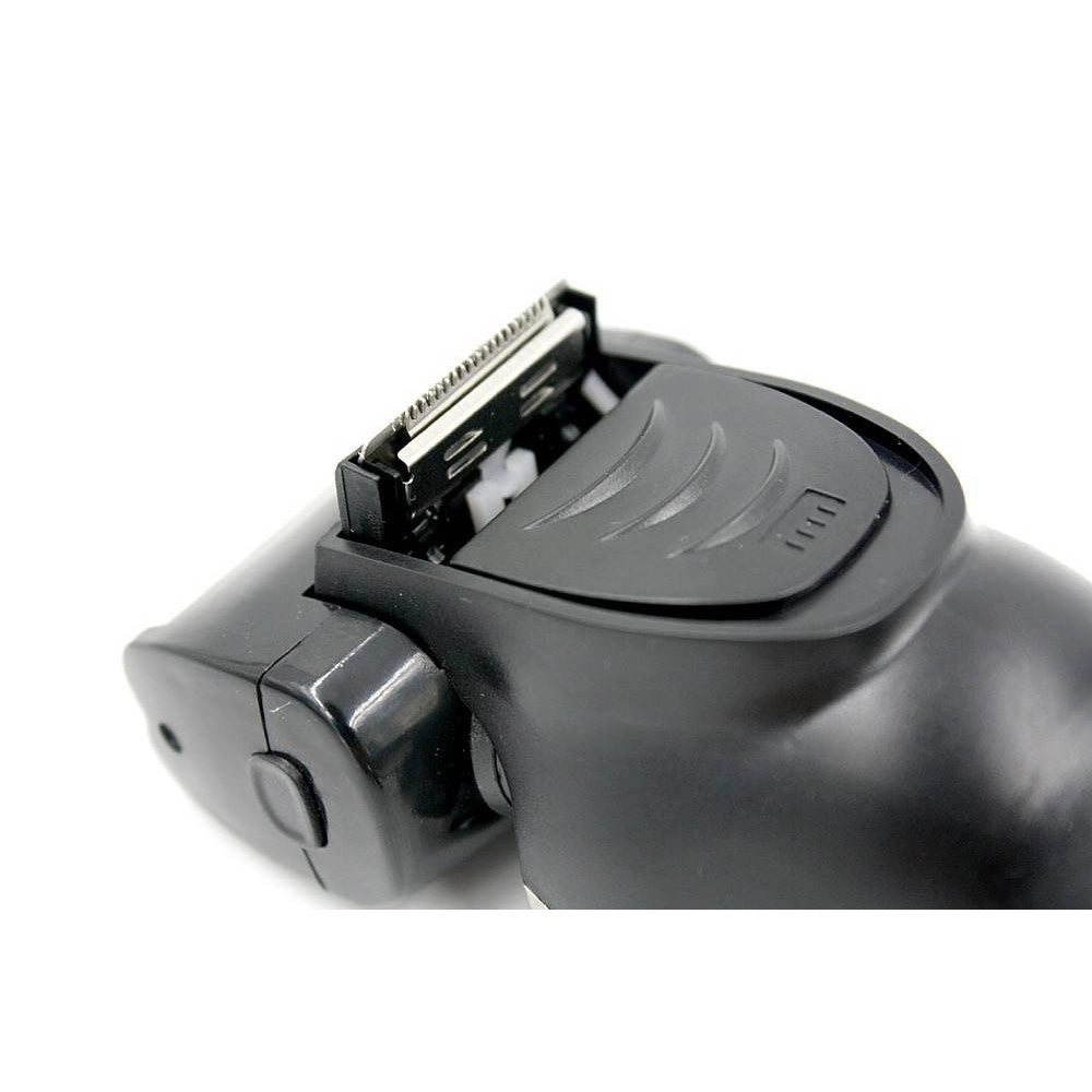 Trade Shop - Rasoio Per Barba Ricaricabile Professionale Elettrico Senza Fili Capelli Gm-7717 -