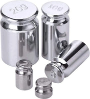 Set di pesi di calibrazione - 1 g/2 g/5 g/10 g/20 g - Costruzione in acciaio - Resistente alla corrosione - Per bilancia digitale - Calibrazione precisa - Set di pesi di calibrazione