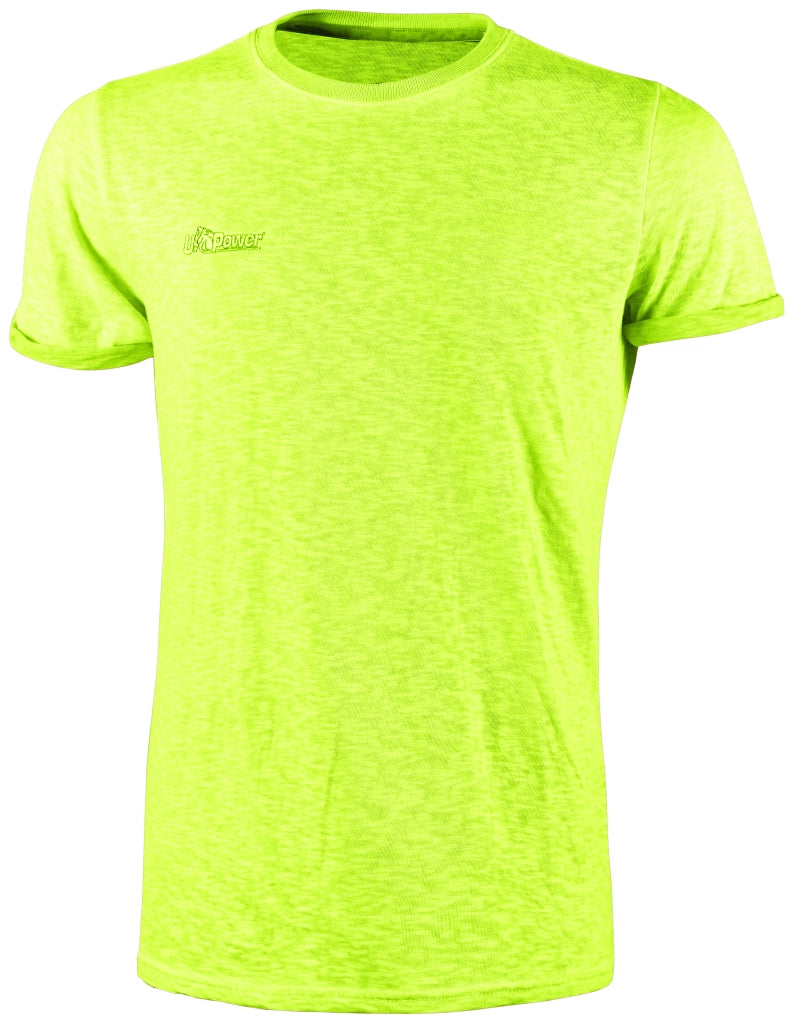 U-Power T-SHIRT FLUO Col. Giallo fluo Mis. XL