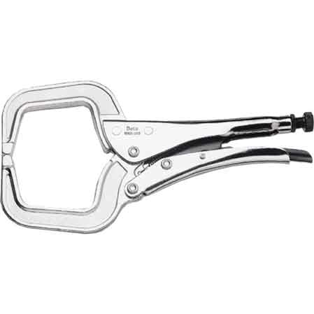 PINZA CON GANASCE COLLO DI CIGNO ART. 1062 BETA 290 mm - apertura max 120 mm - BETA