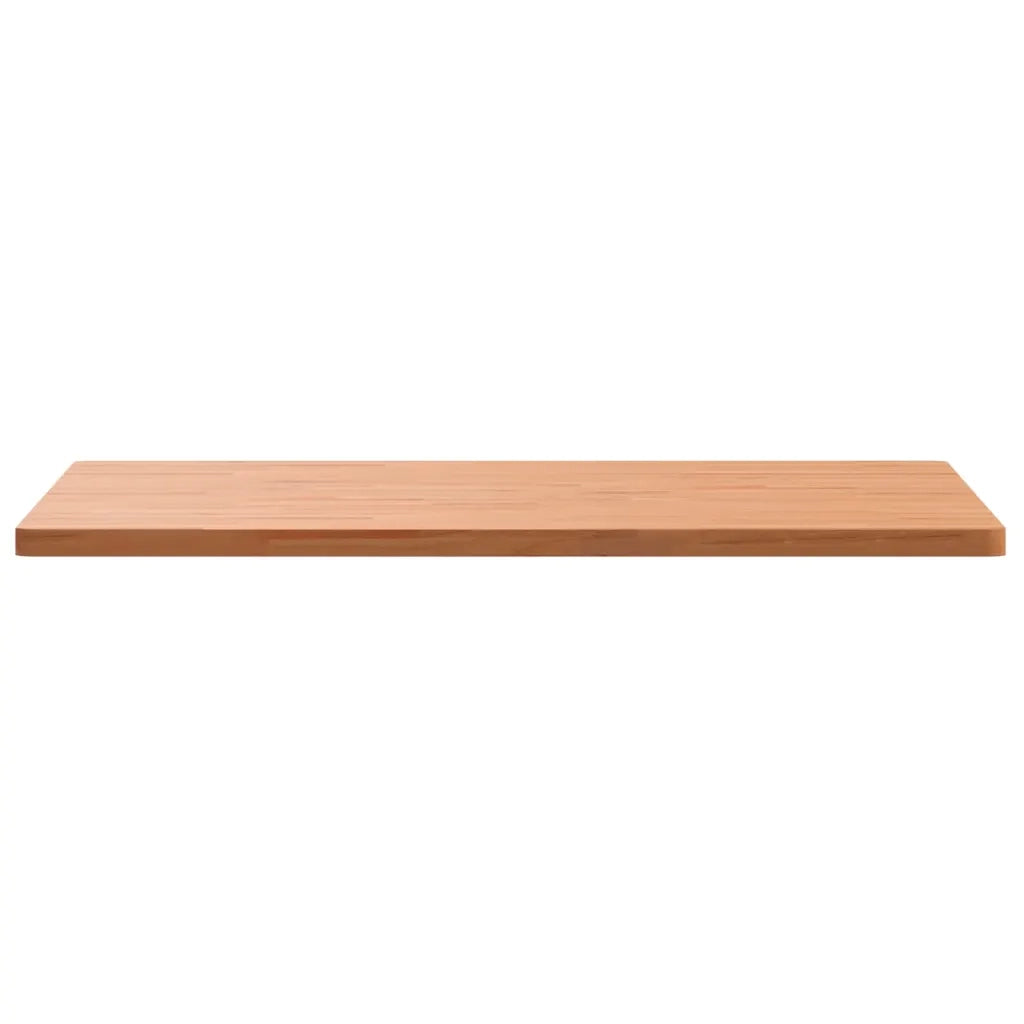 Piano per Tavolo 90x90x2,5 cm Quadrato Legno Massello di Faggio 355977