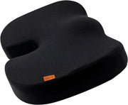 Cuscino Ergonomico per Sedersi - Comfortevole Sedersi in Ufficio e a Casa - Supporto per Schiena e Sciocchiata - Gomma di Memoria Premium -