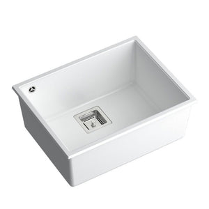 Lavello In Granito David 50 White Oro