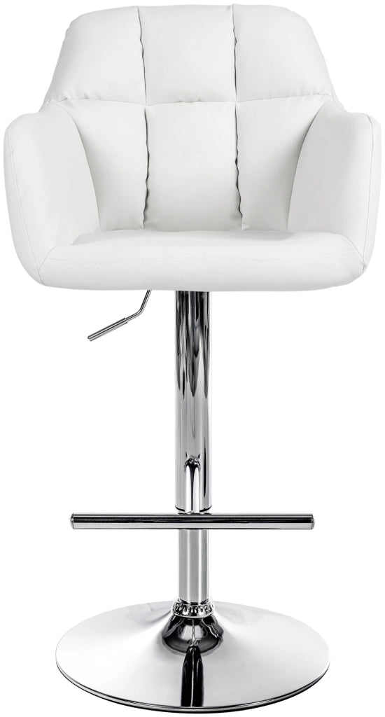 Barhocker Natoma Kunstleder chrom