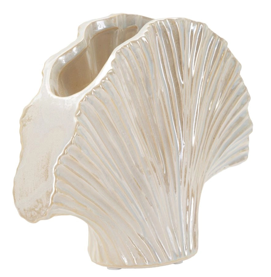 Vaso Perly 27x8x19 cm in Ceramica Perla