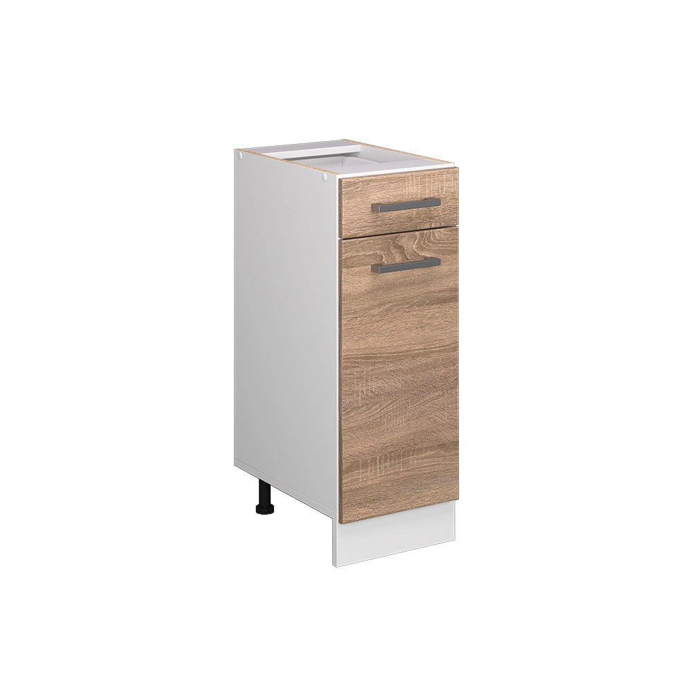 Vicco Base universale Sonoma 30 cm con cassetto, senza piano di lavoro