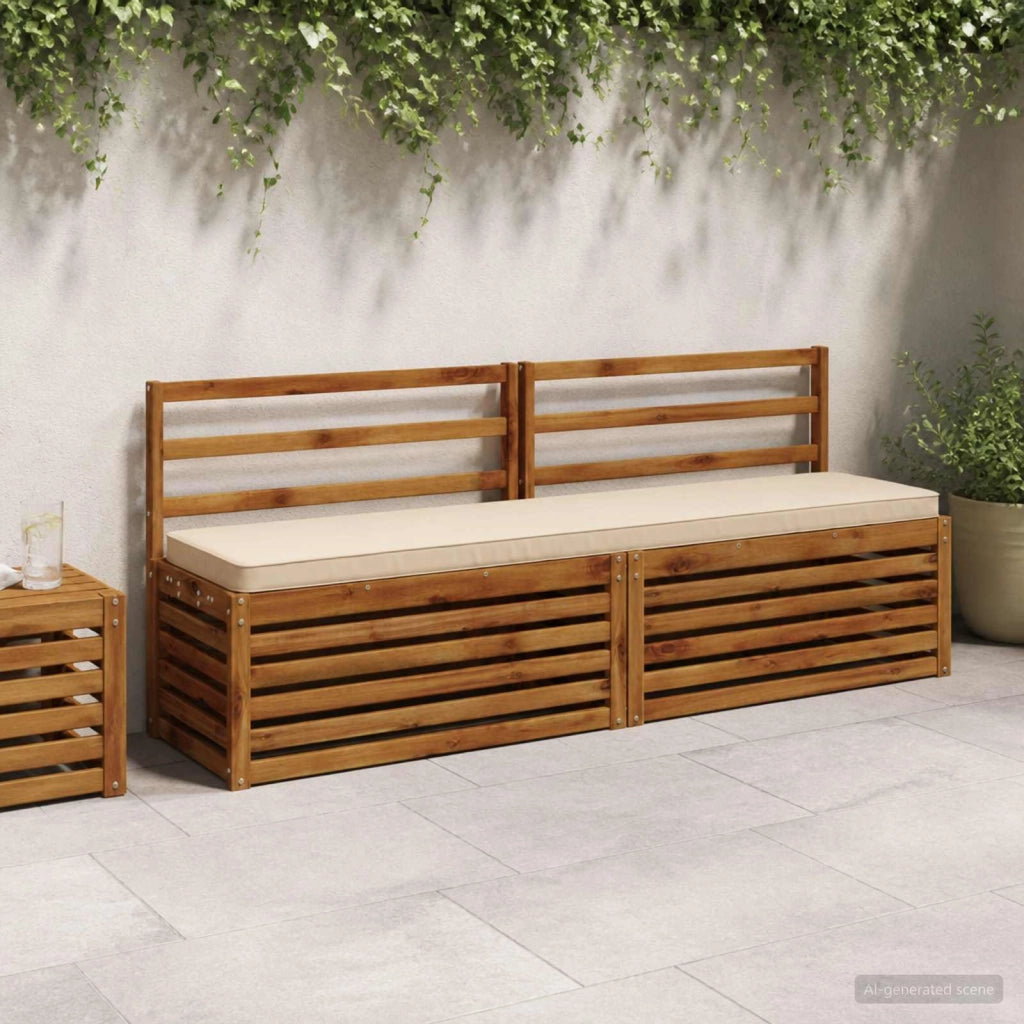 Cuscino per Panchina a 1 Pezzo VUGHT 100% Poliestere Crema 951480