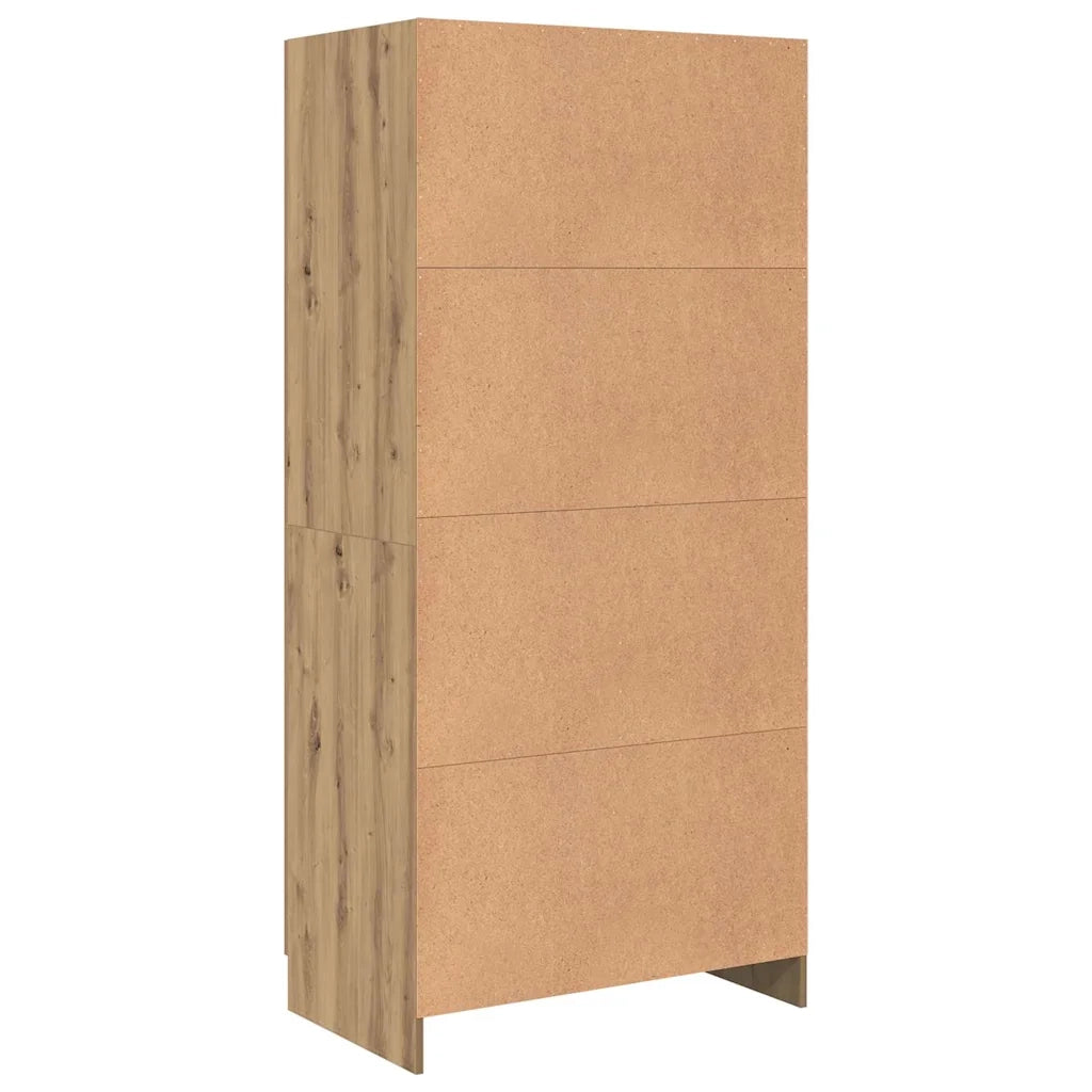 Guardaroba con porta Rovere Artigianale 82,5 x 51,5 x 180 cm 875162